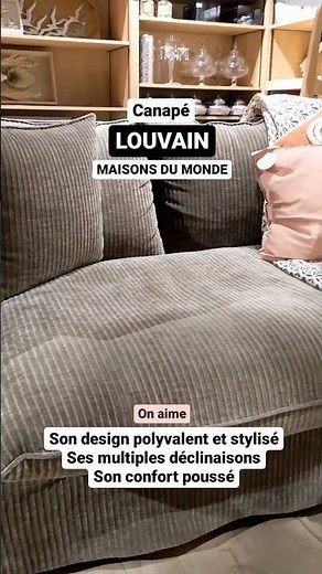 Canapé LOUVAIN de Maisons du Monde