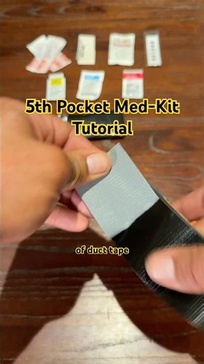 How I Made My Fifth Pocket Med-Kit #stayready #urbansurvival
