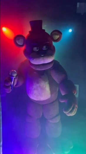 Freddy Fazbear on Stage #animatronics #fnaf