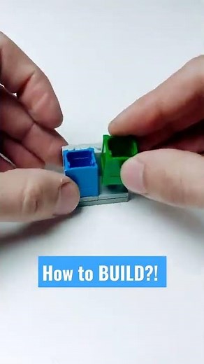 How to build a LEGO garbage bin