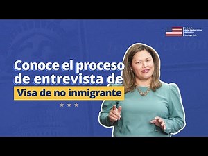 Learn about the Nonimmigrant Visa interview process