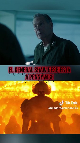 El general shaw despierta a pennywise en español latino #pennywise #despertar #popular #hbomax #welcometoderry