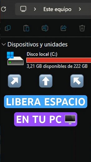 🚀How to FREE UP SPACE on your PC✅ #shorts #pcgamer #fps #games