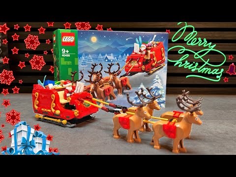LEGO ( 40499 ) Santa's Sleigh - Unboxing and Speed build