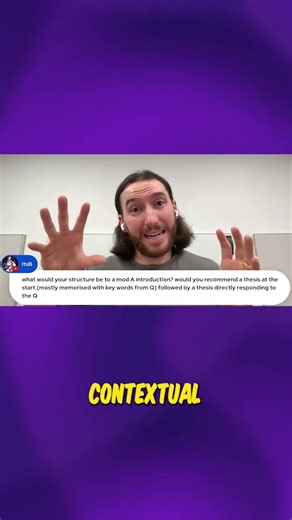 The key to Module A introductions