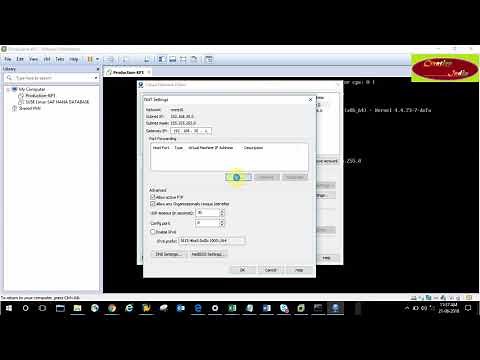 How to Ping your Virtual Machine(Linux) from Physical Machine(Windows).