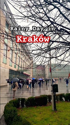 #krakow #poland #rainyday