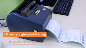 Watch XPLZ Thermal Shipping Label Printer 4x6 High-Speed 152mm/s on Amazon Live