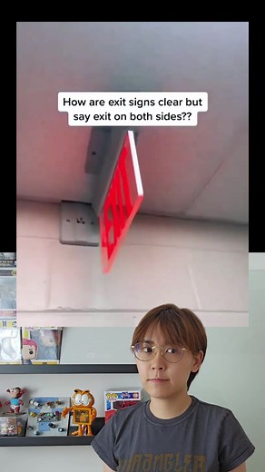 Understanding Double Sided Exit Signs: The Science Behind Mirror Reflection