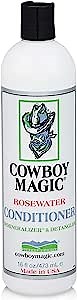 Cowboy Magic Rosewater Conditioner REVITALIZES and DETANGLES 16 Ounce