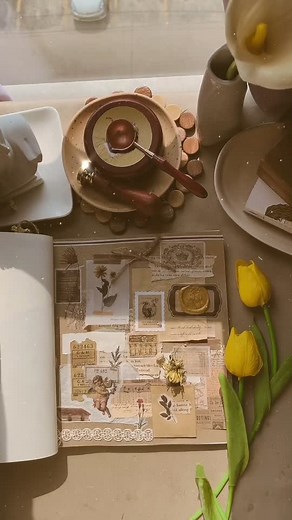 Vintage Journaling: Create Aesthetic Scrapbooks
