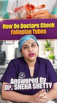 How Doctors Diagnose Blocked Fallopian Tubes? | Dr. Sneha Shetty Explains