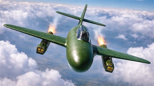 Messerschmitt Me 328, the pulsejet fighter that was too loud, too rough, and too late