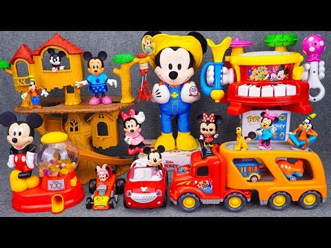 Satisfying with Unboxing Mickey Mouse Roller Coaster Deluxe Clubhouse Playset| Review Toys ASMR