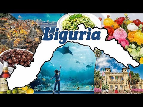 🌊💐 LIGURIA - The Regions of Italy (Geography) 🌍📚