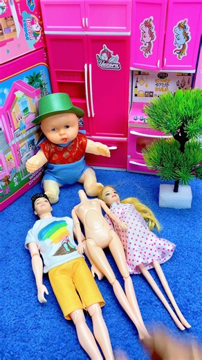 Satisfying With Unboxing & Review Doll Set Toys, ASMR Video #shorts