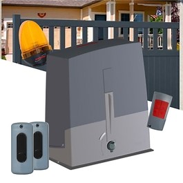 Motorisation portail coulissant 400 Kg - Linestar LS500 - Motostar