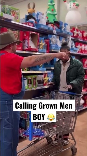 Calling Grown Men Boy Prank 😂 What would you do? ‪@whitedolemite‬