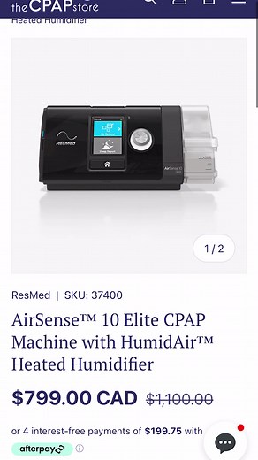 Obtenez les meilleurs prix au Canada pour une machine CPAP! 😁 | The CPAP Store