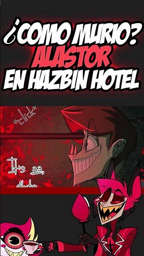 How did Alastor die? Hazbin Hotel #hazbinhotel