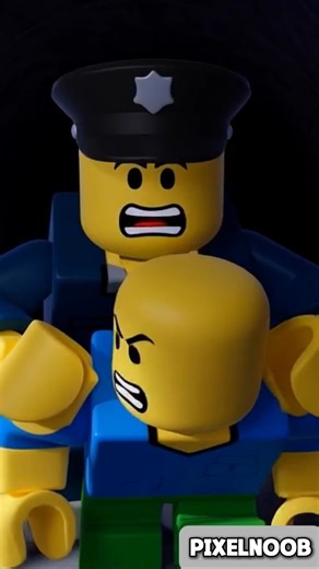 Noob’s First Day in Roblox Prison… (He Almost Escaped!) 😱 #roblox #robloxshorts