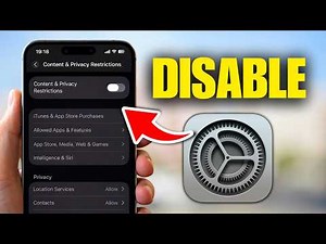 How To Disable Content Restrictions On iPhone (Quick Guide)