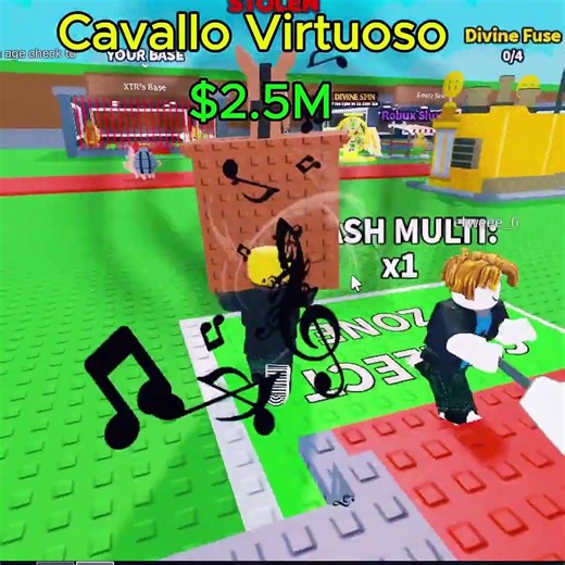 CAVALLO VIRTUOSO BIG WIN $2.5M 🔥 INSANE JACKPOT RECORD | XTR GAMING #shorts #roblox #viral