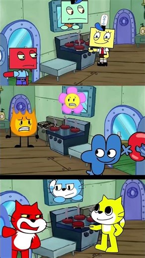 Mr. Krabs Goes Wild with Scratch, Sprunki, and BFDI | Friday Night Funkin' Fun! #fnf #shortviral ...