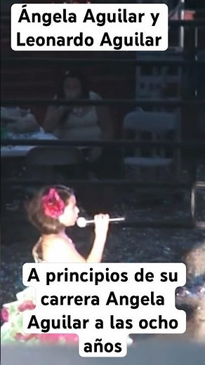 Angela Aguilar desde los ocho años ha demostrado que lleva en la sangre el talento de los Aguilar