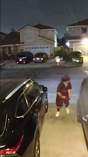 Car Thief Caught on CCTV Camera Shocking Footage