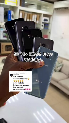 Replying to @love_traitor1 S8 128GB Price 280000/= 0701677171