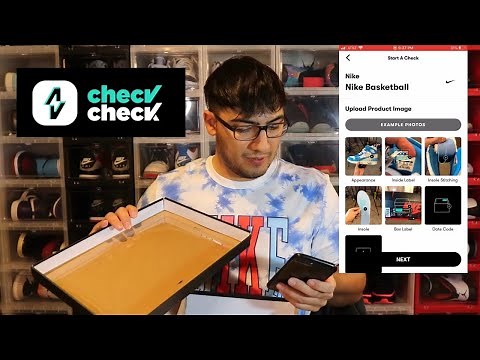 USING THE "CHECK CHECK APP" TO SEE IF MY MOST EXPENSIVE SNEAKERS ARE LEGIT| How to use “CHECK CHECK”