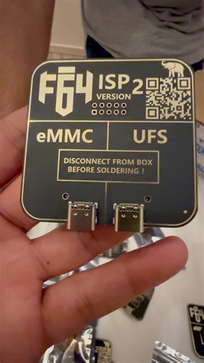 New F64 ISP Version 2 Emmc UFS | MaiThil Boy
