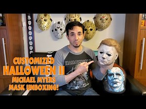 Unboxing Customized "Halloween II" Warlock Michael Myers Mask!