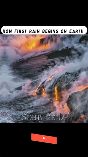 How Did Rain Start on Earth for the First Time? The Shocking Truth 🌍🌧️‪@Somyfactz‬