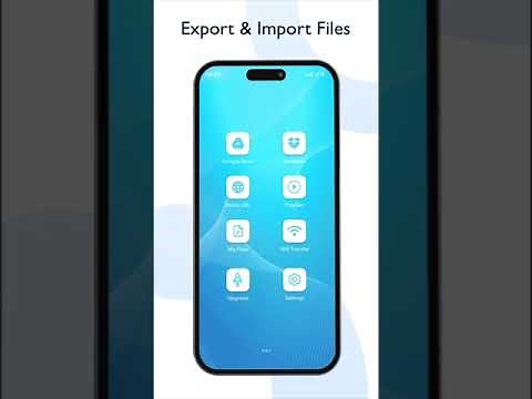 Export and Import Files - Video Saver PRO TUTORIAL