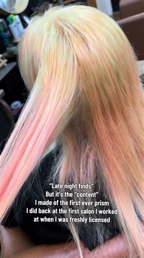 Emotional Flashback to My First Prism Hair Creation