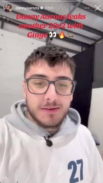 Dann Aarons and Angry Ginge 20v2 pt2 teased 🔥 #fyp #dannyaarons #lockedin #angryginge #sidemen #20vs1 #20v2 #tennesseethresh