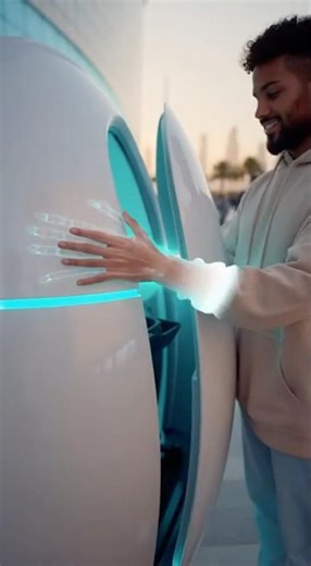 Futuristic full arm robotic pod #aivideo #funny
