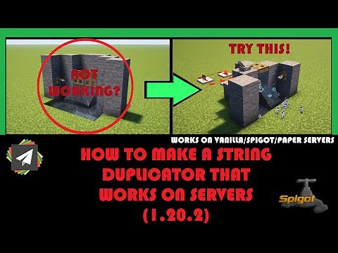 Minecraft String Farm That Works on Servers! - 1.20.X (Paper/Spigot/Bukkit)