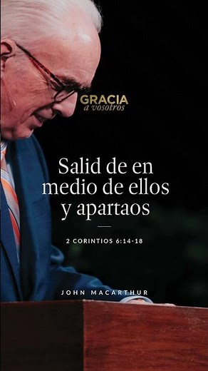 Salid de en medio de ellos y apartaos (2 Corintios 6:14-18) [Solo Audio]