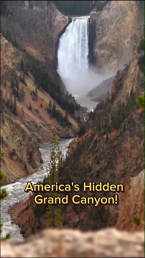 Grand Canyon of the Yellowstone | America's Hidden Natural Wonder 🇺🇸 | Yellowstone National Park