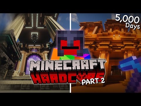 I Survived 5,000 Days In Hardcore Minecraft! (Part 2) 
