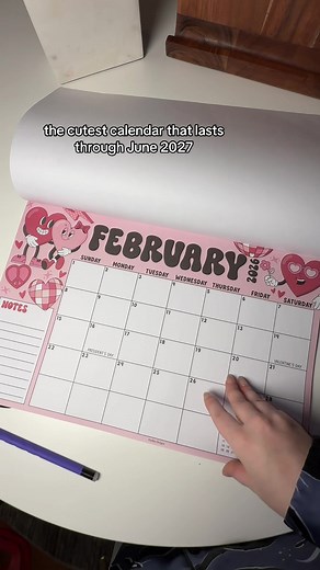 Adorable 2026 Wall and Desktop Calendar for Every Space