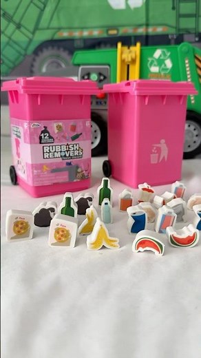 Found these pink garbage bins @fivebelow