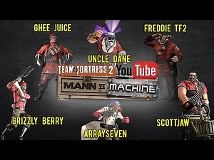 MvM With YouTubers #1 | ArraySeven, Ghee Juice, FreddieTF2, ScottJAw, Grizzly Berry & Uncle Dane