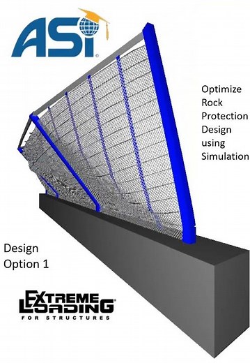 Rock Impact Design Optimization