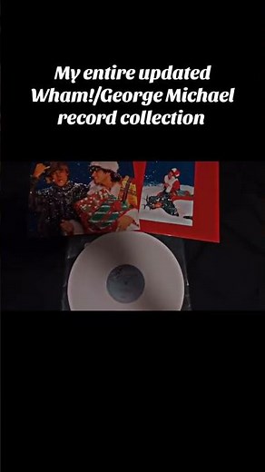 My entire WHAM!/George Michael record collection
