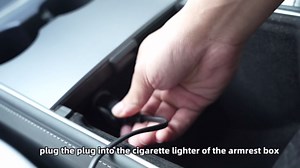 Tesla Model Y 12 Volt Portable Car Refrigerator, 5Liter(5.28qt), Compressor Freezer, Cooler, Warmer, Fridge for Outdoor, Travel, Camping, Compact Size Vertical