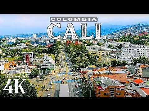 Cali Colombia 🇨🇴 4k ULTRA HD | Drone Footage